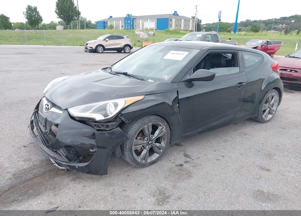 2016 HYUNDAI VELOSTER VIN: KMHTC6AD0GU257974