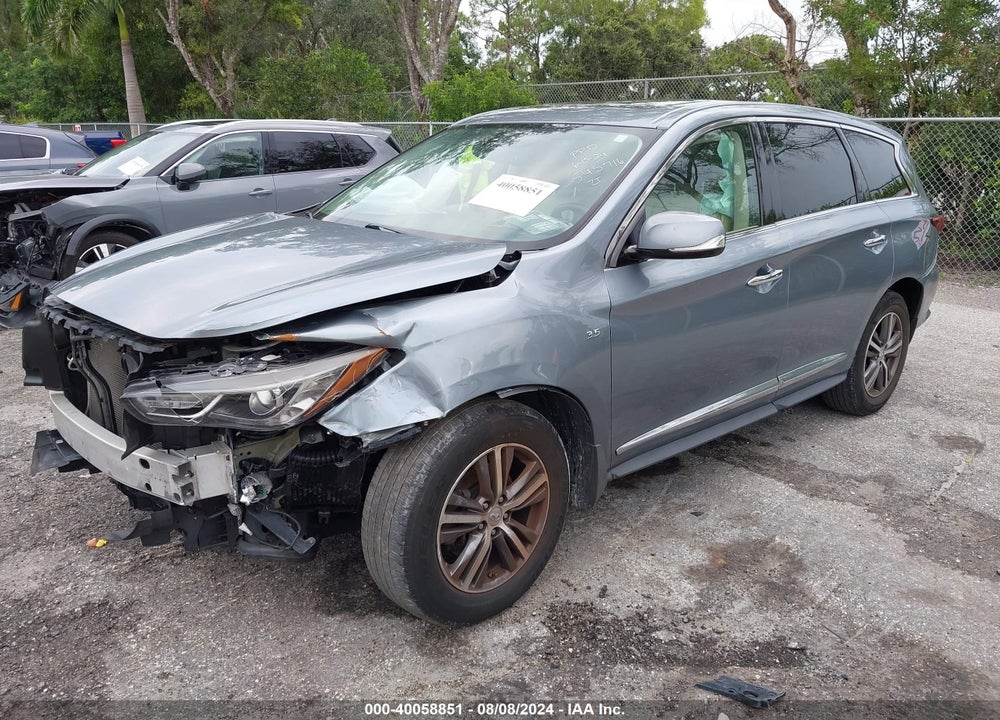 2017 INFINITI QX60 VIN: 5N1DL0MN9HC545716