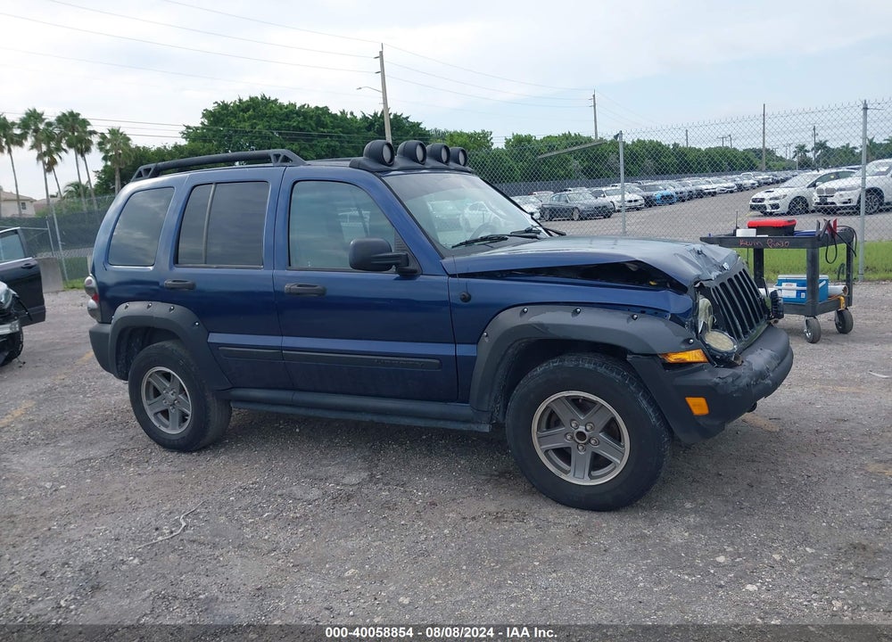 2005 JEEP LIBERTY RENEGADE VIN: 1J4GK38K45W576771