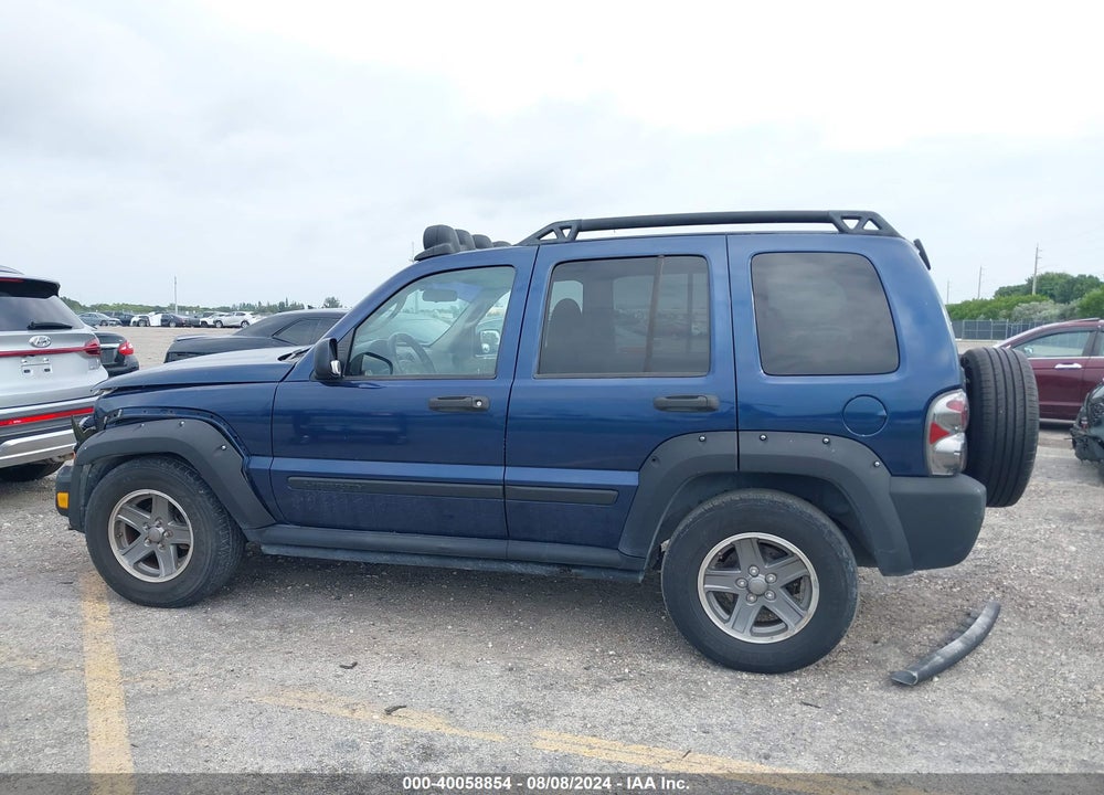 2005 JEEP LIBERTY RENEGADE VIN: 1J4GK38K45W576771