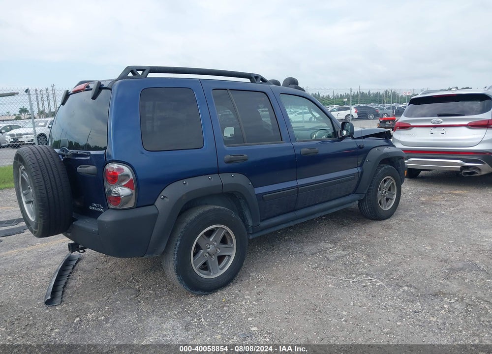 2005 JEEP LIBERTY RENEGADE VIN: 1J4GK38K45W576771