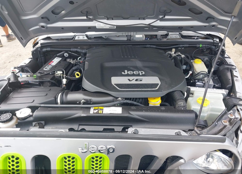 2015 JEEP WRANGLER SPORT VIN: 1C4AJWAGXFL716153