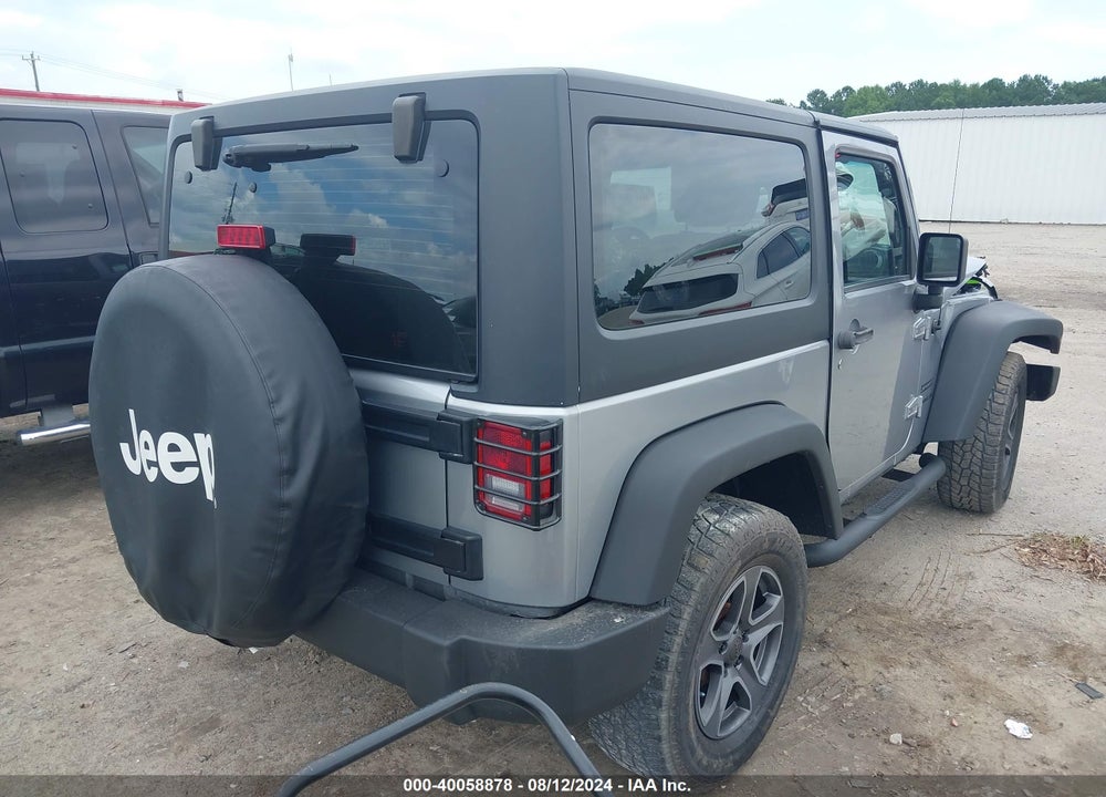 2015 JEEP WRANGLER SPORT VIN: 1C4AJWAGXFL716153