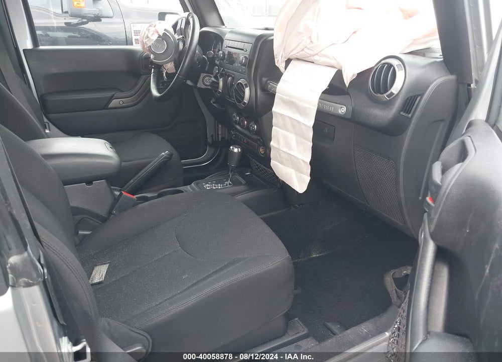2015 JEEP WRANGLER SPORT VIN: 1C4AJWAGXFL716153