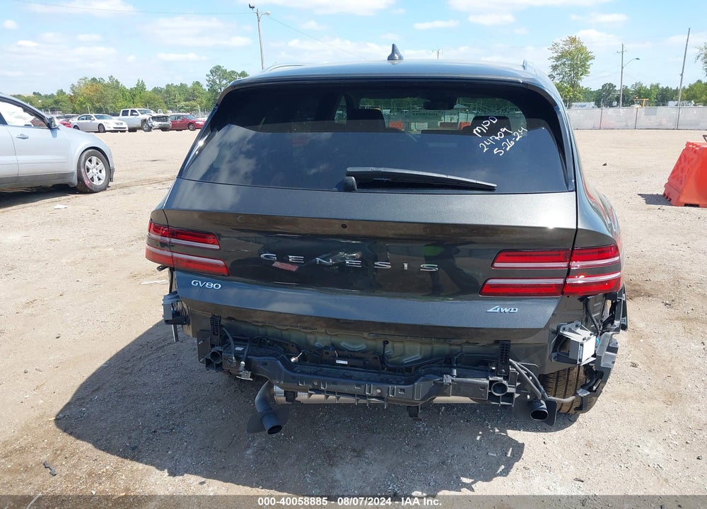 2024 GENESIS GV80 2.5T AWD VIN: KMUHBDSB6RU177299