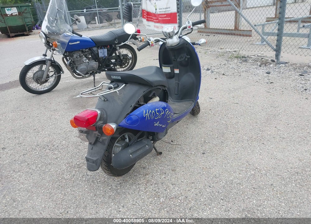 2007 YAMAHA XC50 VIN: LPRSA30A07A132402