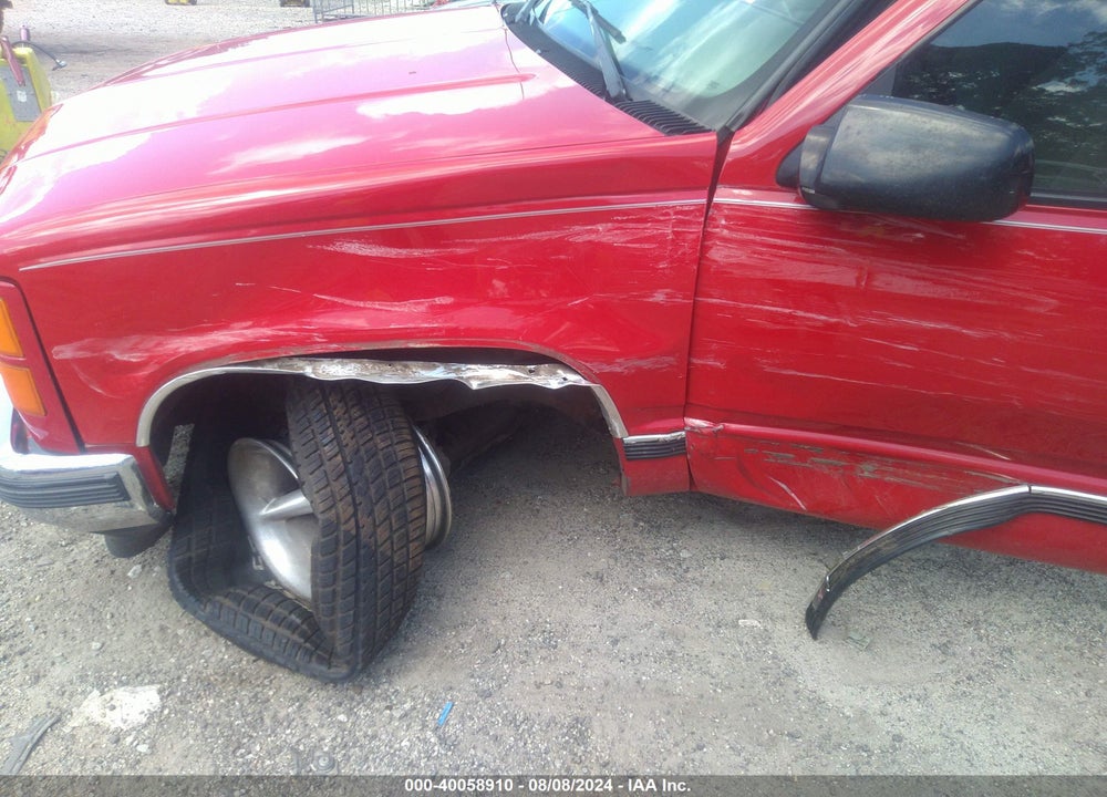 1998 GMC SIERRA 1500 SL WIDESIDE VIN: 1GTEC19M7WR508849