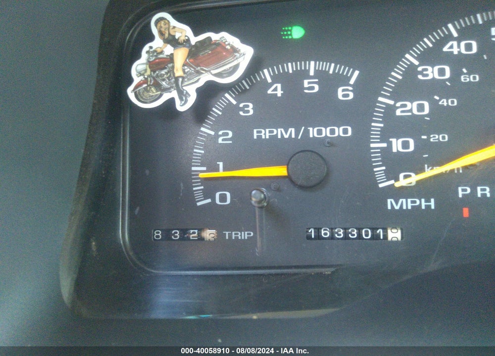 1998 GMC SIERRA 1500 SL WIDESIDE VIN: 1GTEC19M7WR508849