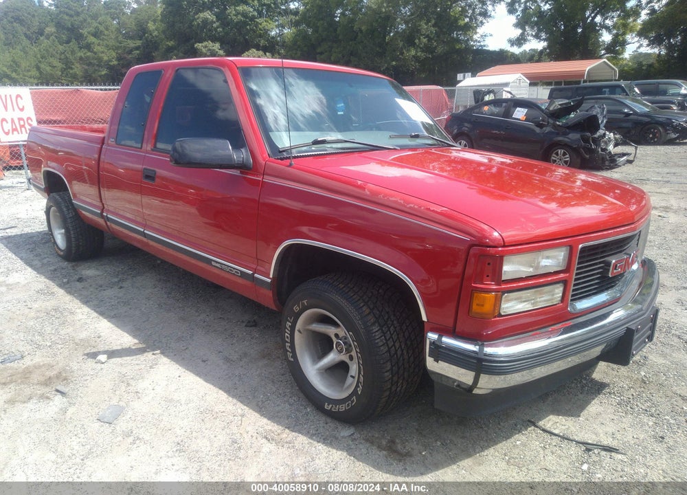 1998 GMC SIERRA 1500 SL WIDESIDE VIN: 1GTEC19M7WR508849