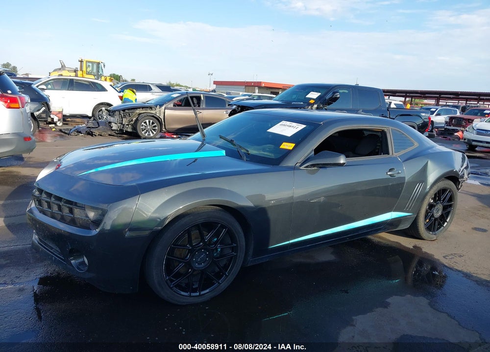2013 CHEVROLET CAMARO 2LS VIN: 2G1FA1E37D9222605
