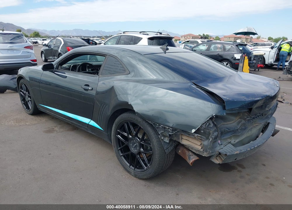 2013 CHEVROLET CAMARO 2LS VIN: 2G1FA1E37D9222605