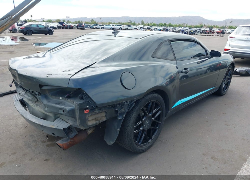 2013 CHEVROLET CAMARO 2LS VIN: 2G1FA1E37D9222605