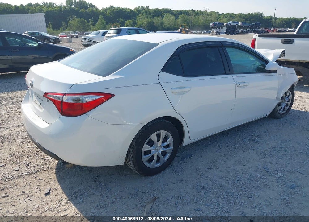 2016 TOYOTA COROLLA L VIN: 2T1BURHEXGC484440