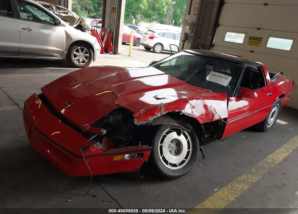 1987 CHEVROLET CORVETTE VIN: 1G1YY2189H5106840