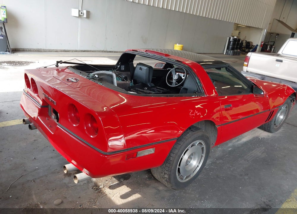 1987 CHEVROLET CORVETTE VIN: 1G1YY2189H5106840