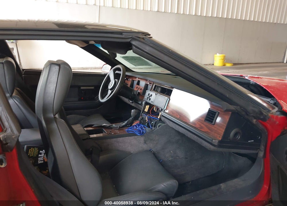 1987 CHEVROLET CORVETTE VIN: 1G1YY2189H5106840