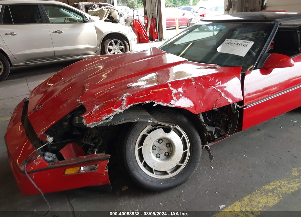 1987 CHEVROLET CORVETTE VIN: 1G1YY2189H5106840