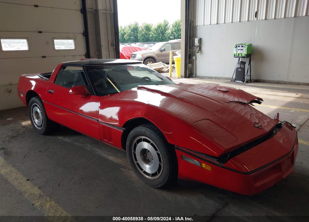 1987 CHEVROLET CORVETTE VIN: 1G1YY2189H5106840