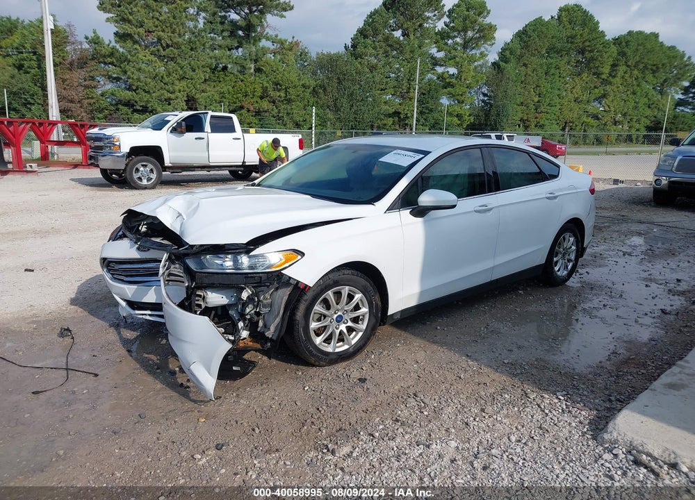 2015 FORD FUSION S VIN: 3FA6P0G72FR176975