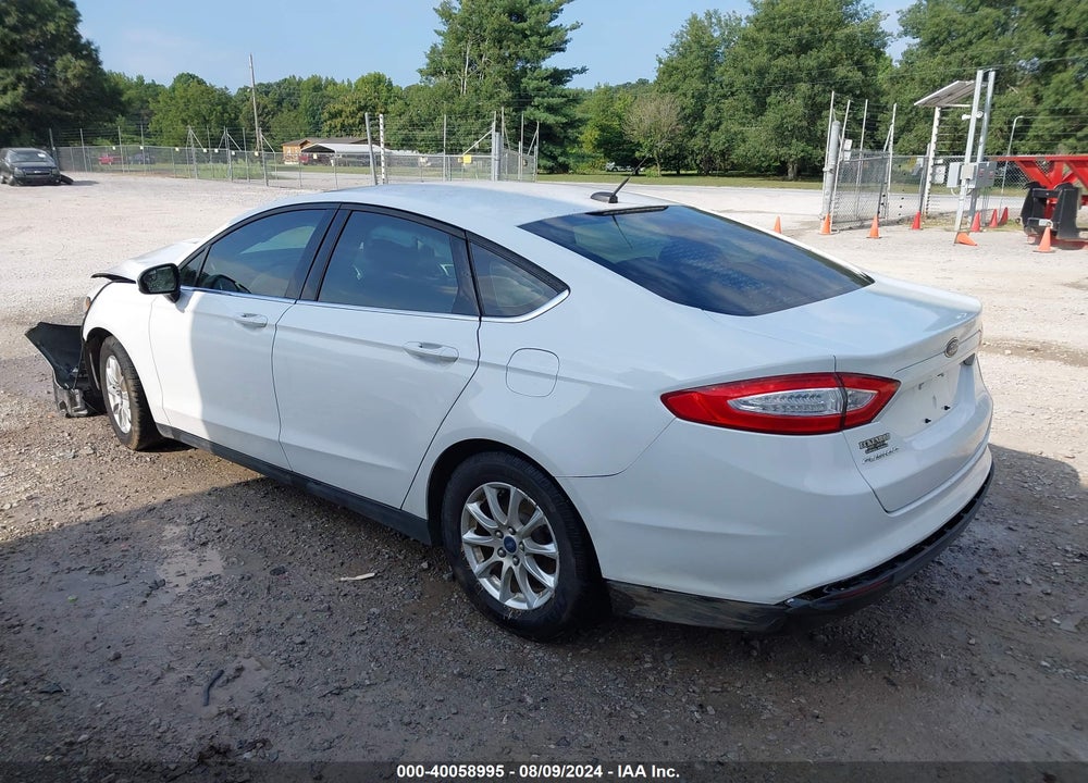 2015 FORD FUSION S VIN: 3FA6P0G72FR176975