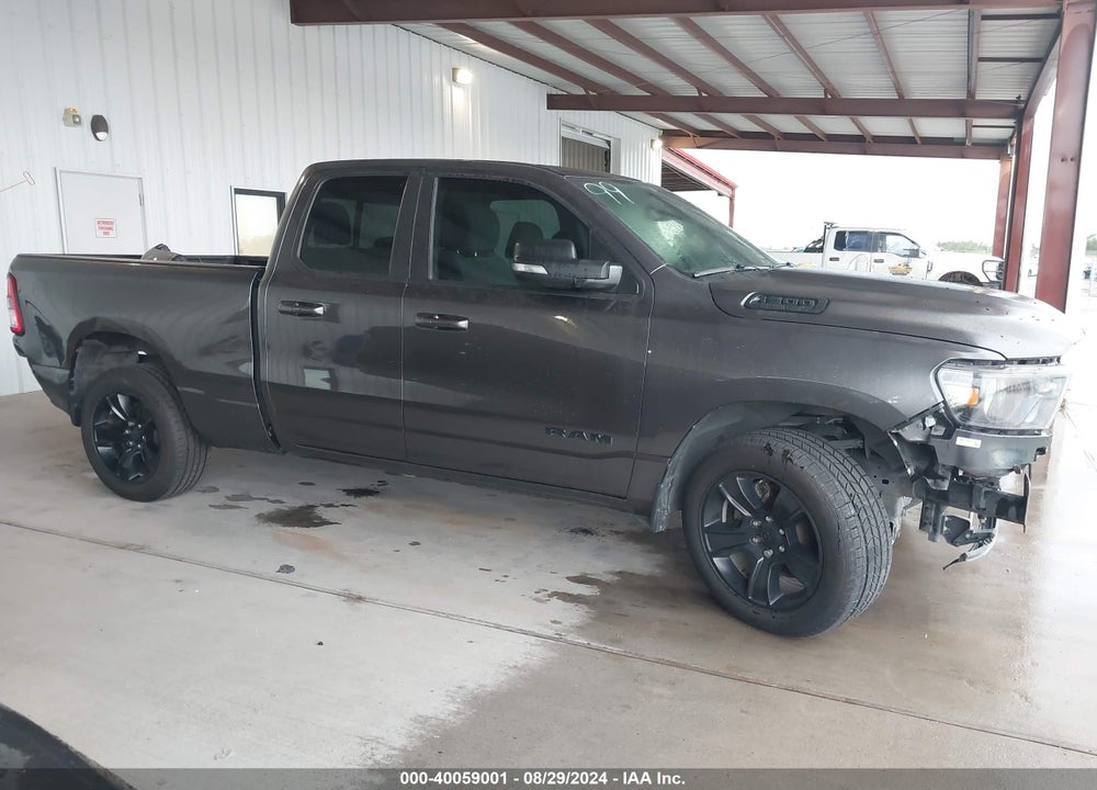 2022 RAM 1500 LONE STAR QUAD CAB 4X2 6'4 BOX VIN: 1C6RREBT2NN201627