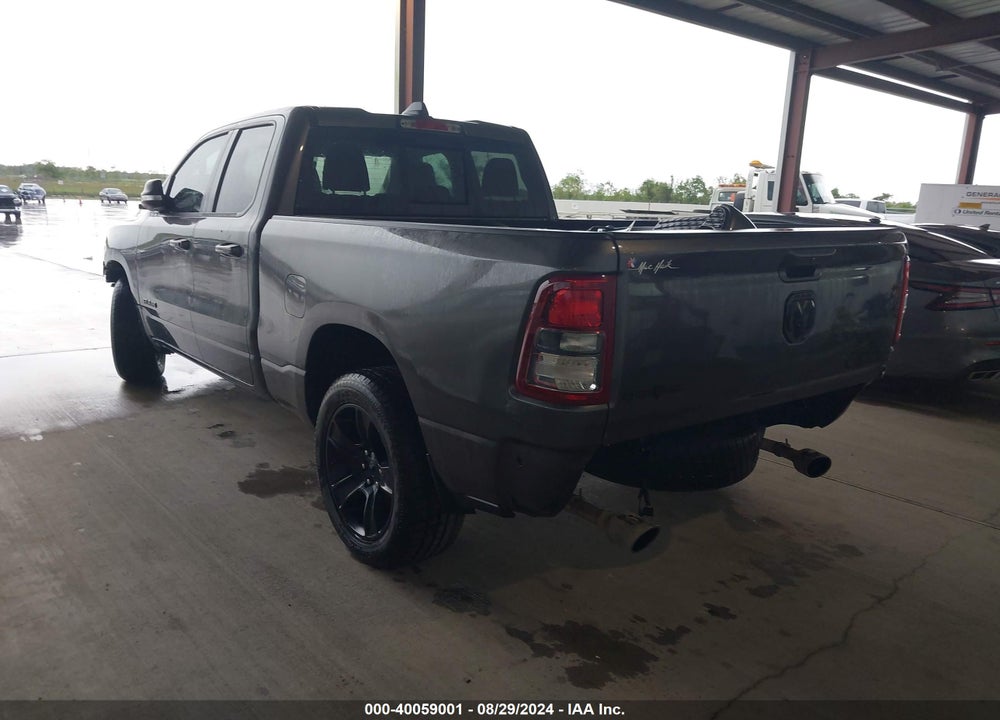 2022 RAM 1500 LONE STAR QUAD CAB 4X2 6'4 BOX VIN: 1C6RREBT2NN201627