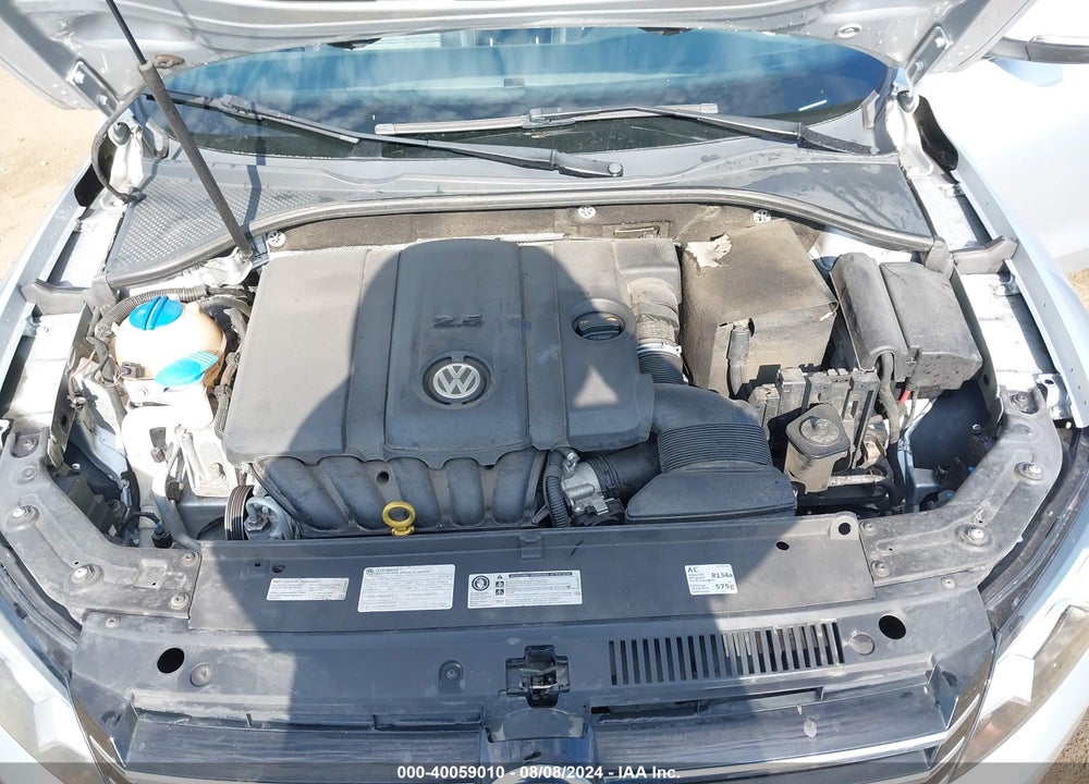 2014 VOLKSWAGEN PASSAT 2.5L SE VIN: 1VWBH7A31EC009067