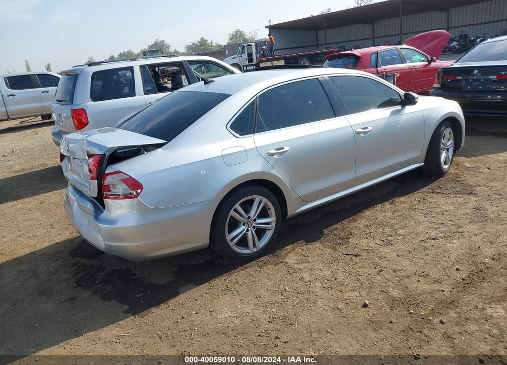 2014 VOLKSWAGEN PASSAT 2.5L SE VIN: 1VWBH7A31EC009067