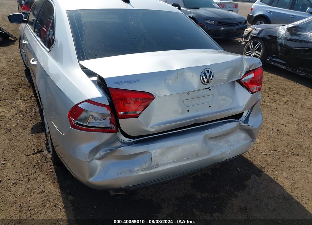 2014 VOLKSWAGEN PASSAT 2.5L SE VIN: 1VWBH7A31EC009067