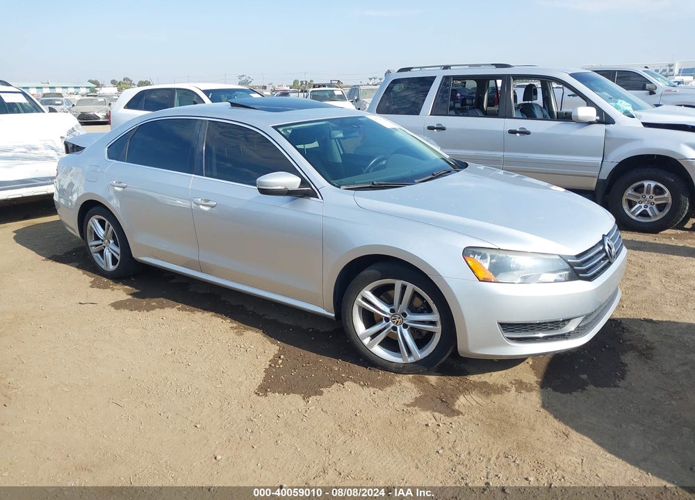 2014 VOLKSWAGEN PASSAT 2.5L SE VIN: 1VWBH7A31EC009067