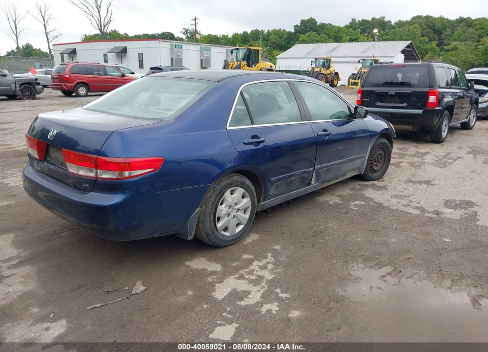 2004 HONDA ACCORD 2.4 LX VIN: 1HGCM563X4A148173