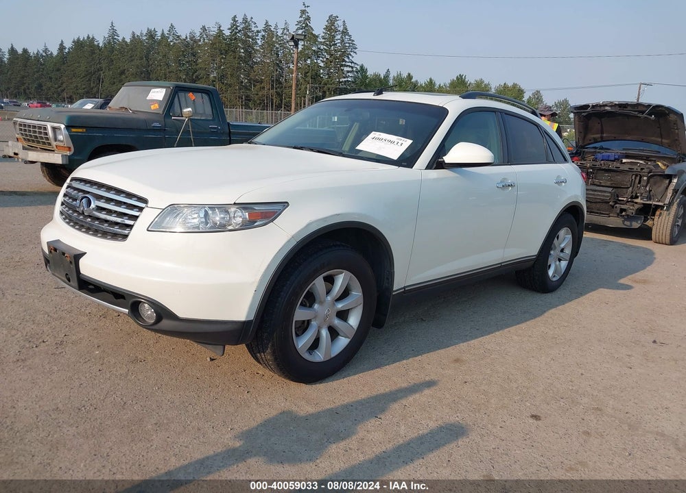 2004 INFINITI FX35 VIN: JNRAS08W24X225055