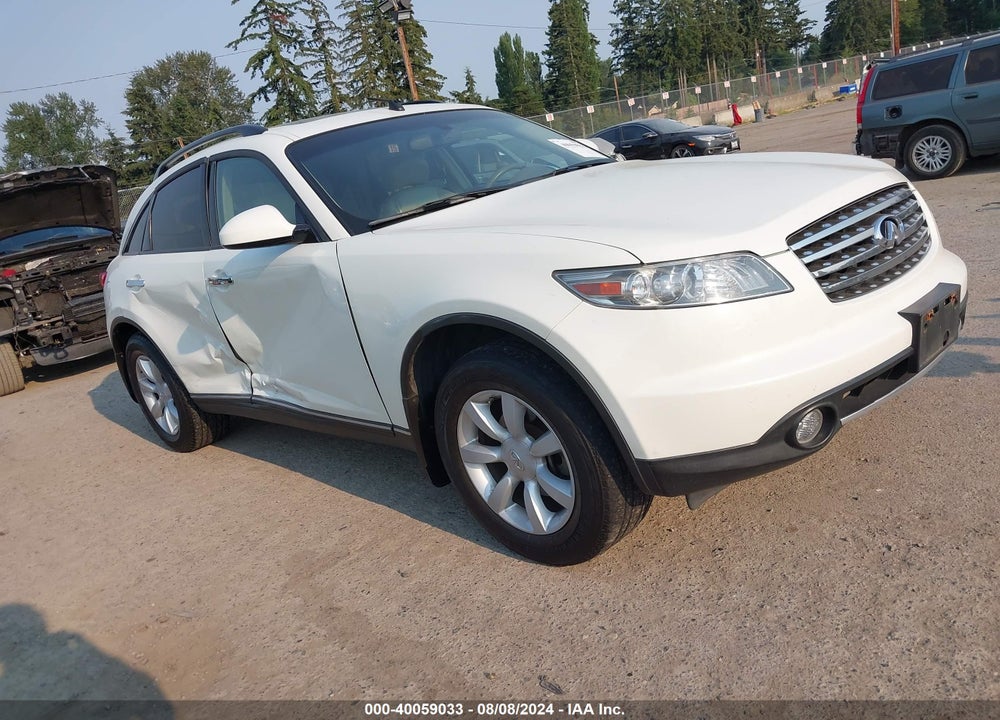2004 INFINITI FX35 VIN: JNRAS08W24X225055