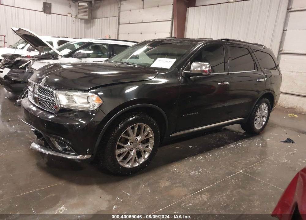 2014 DODGE DURANGO CITADEL VIN: 1C4RDJEG7EC591988