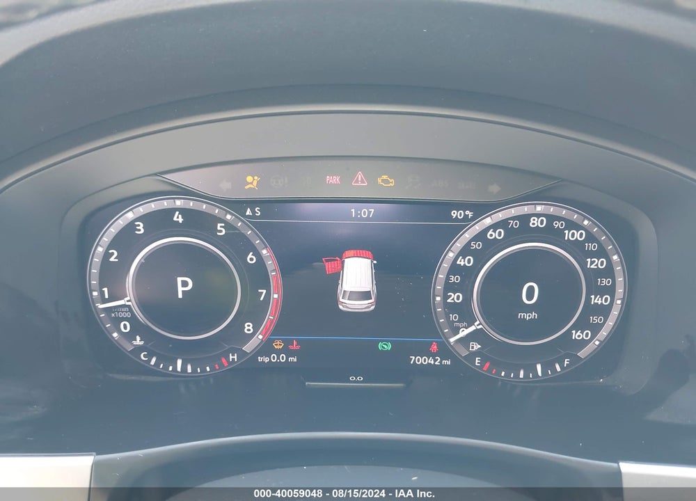 2019 VOLKSWAGEN ATLAS 3.6L V6 SEL VIN: 1V2MR2CA2KC509661