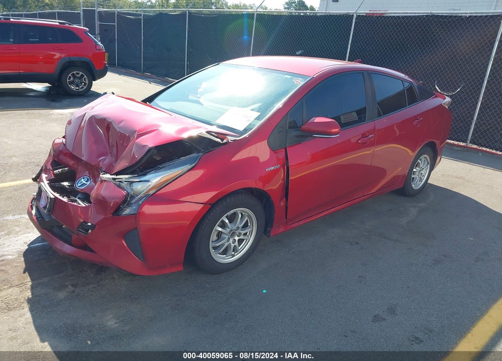 2016 TOYOTA PRIUS VIN: JTDKBRFU2G3520162