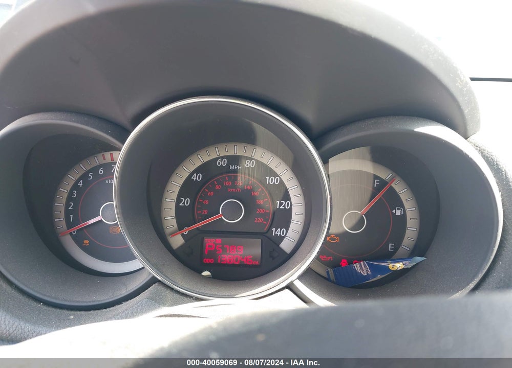 2013 KIA FORTE EX VIN: KNAFU4A21D5720158