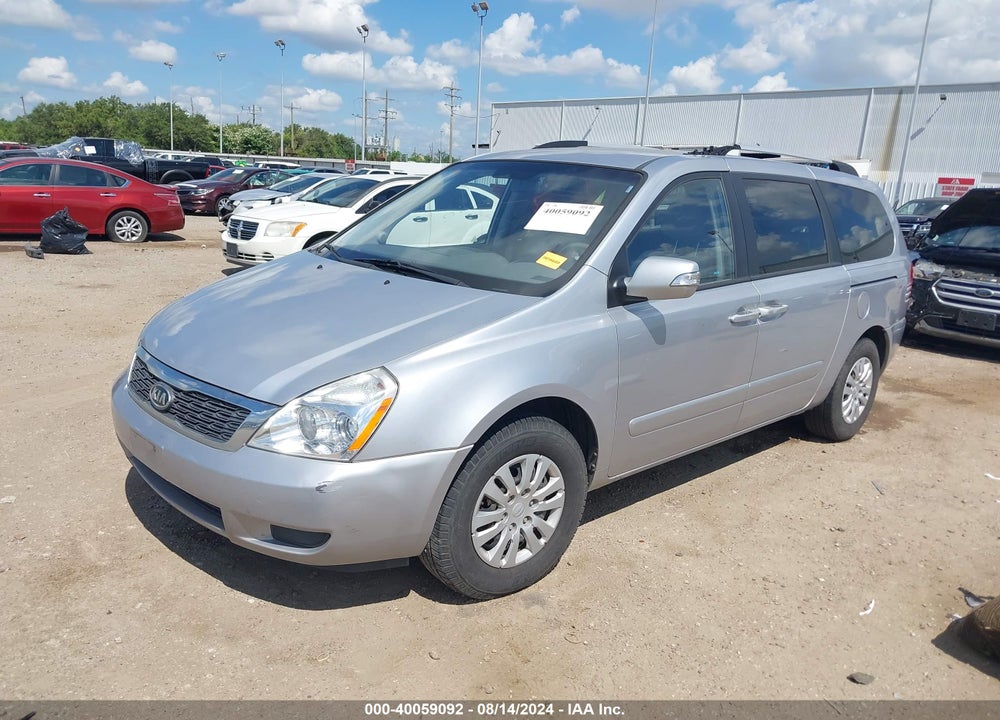 2011 KIA SEDONA LX VIN: KNDMG4C73B6375166