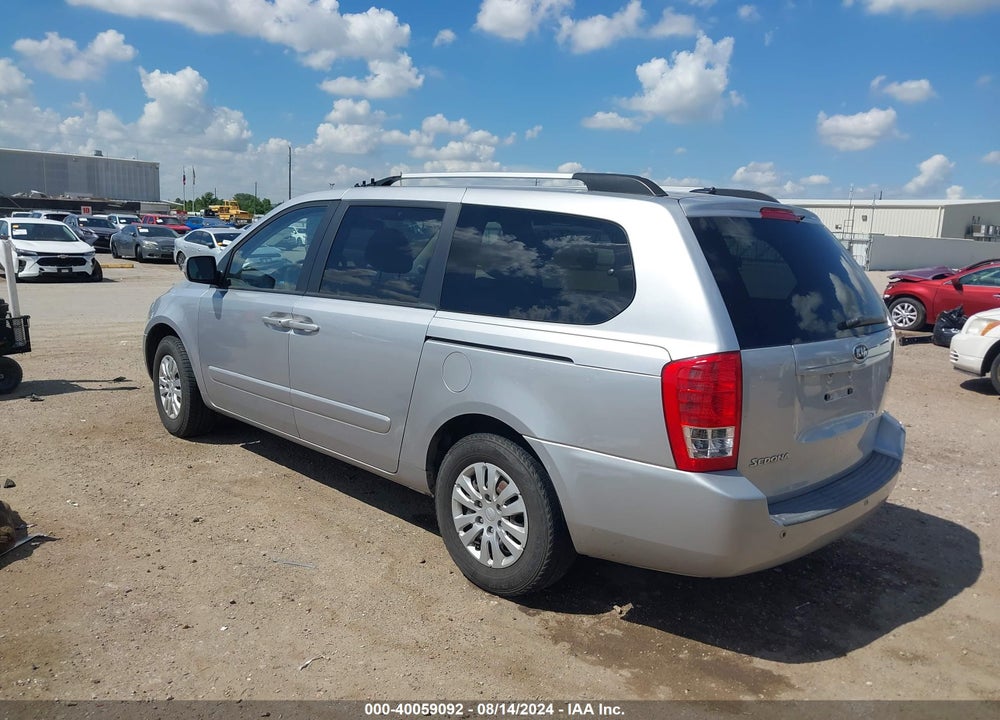 2011 KIA SEDONA LX VIN: KNDMG4C73B6375166