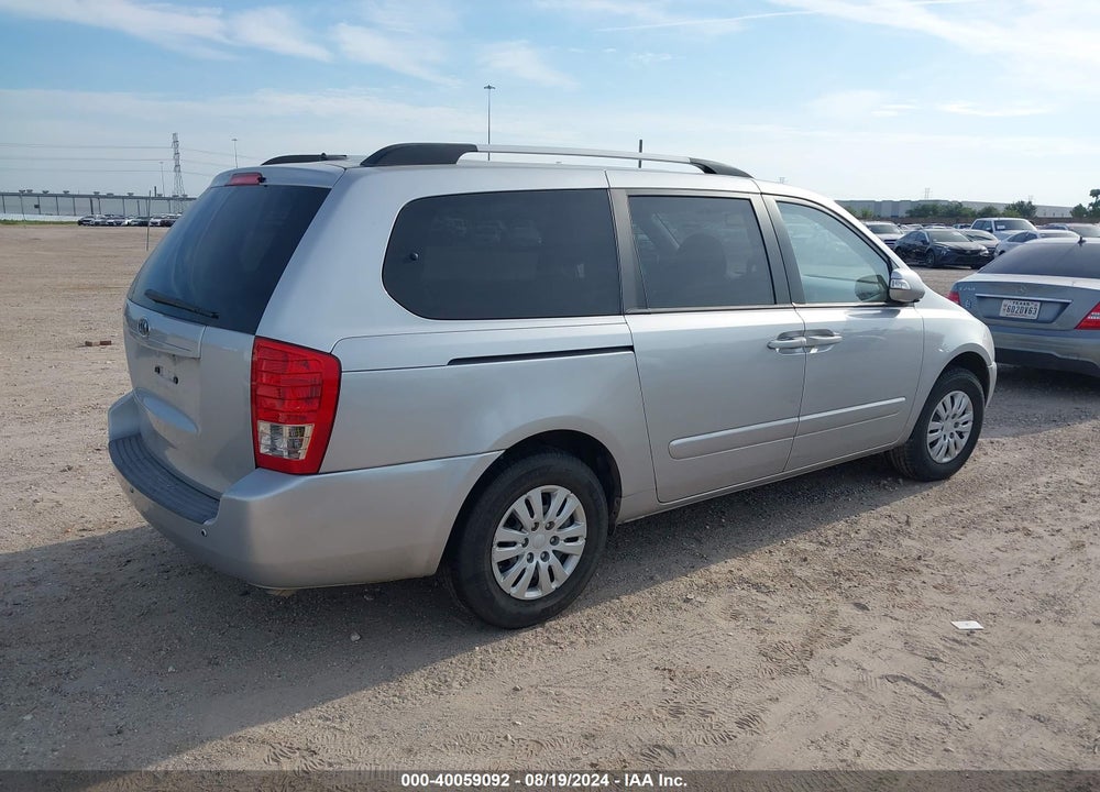2011 KIA SEDONA LX VIN: KNDMG4C73B6375166