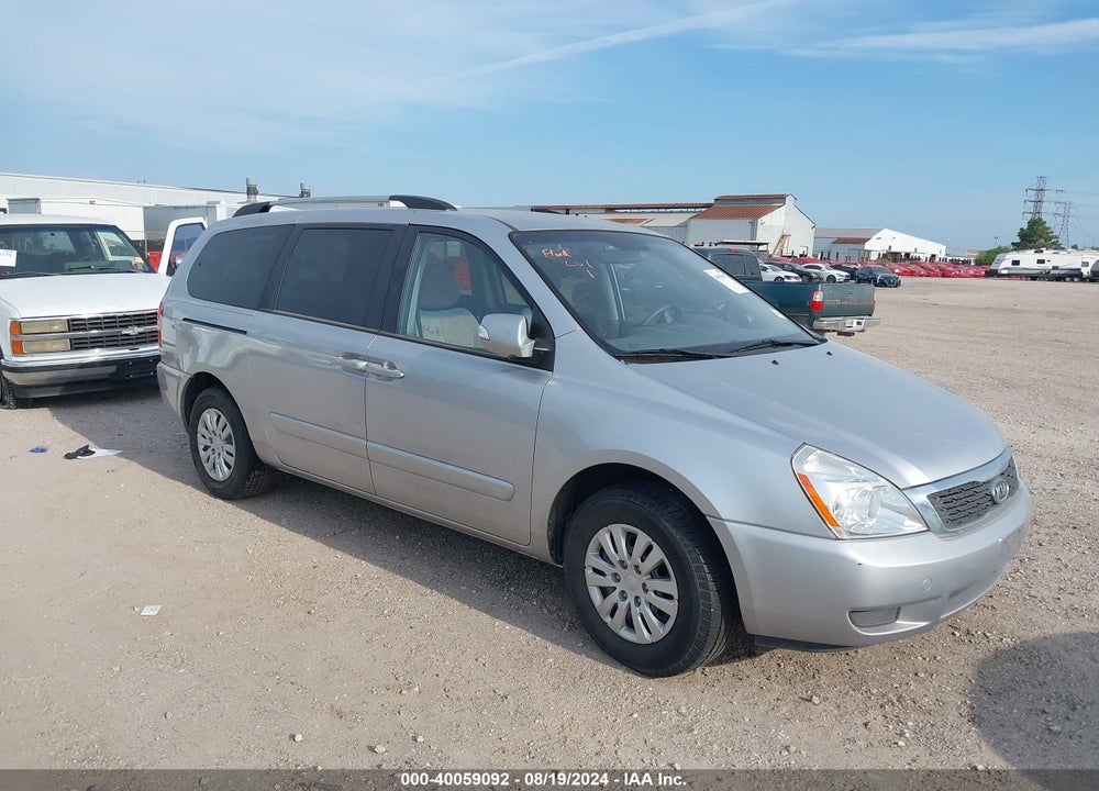 2011 KIA SEDONA LX VIN: KNDMG4C73B6375166