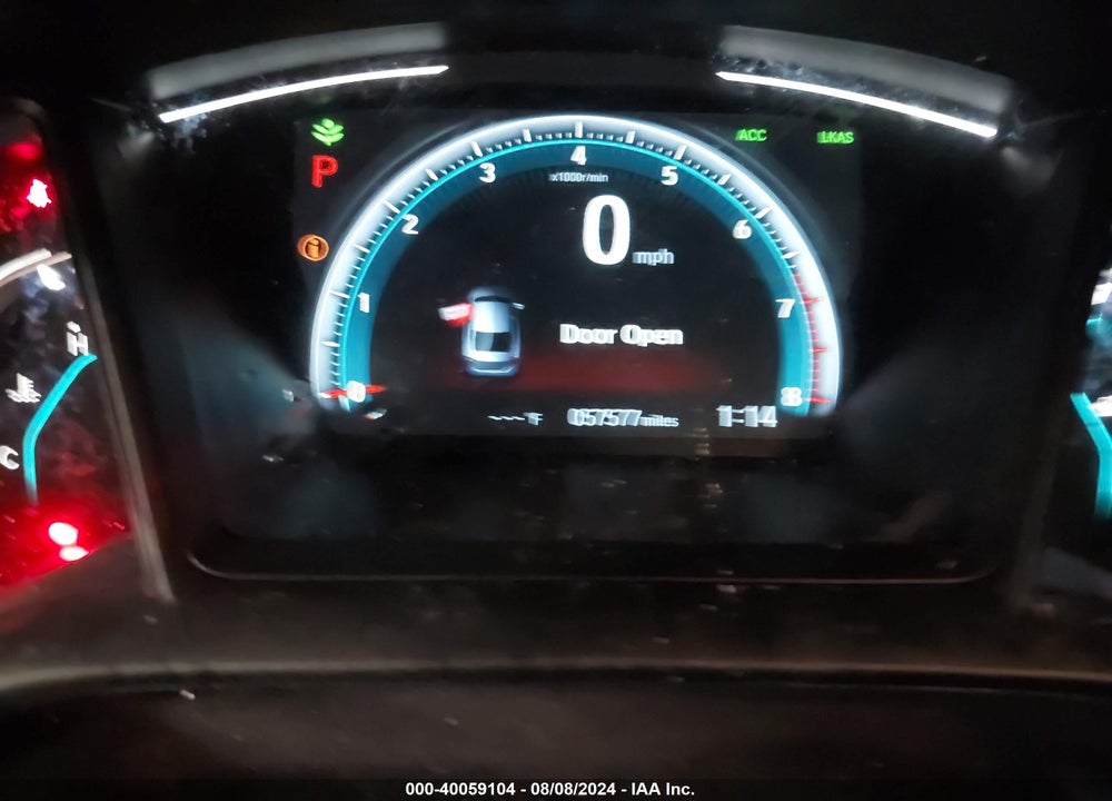 2020 HONDA CIVIC LX VIN: 2HGFC2F60LH519236