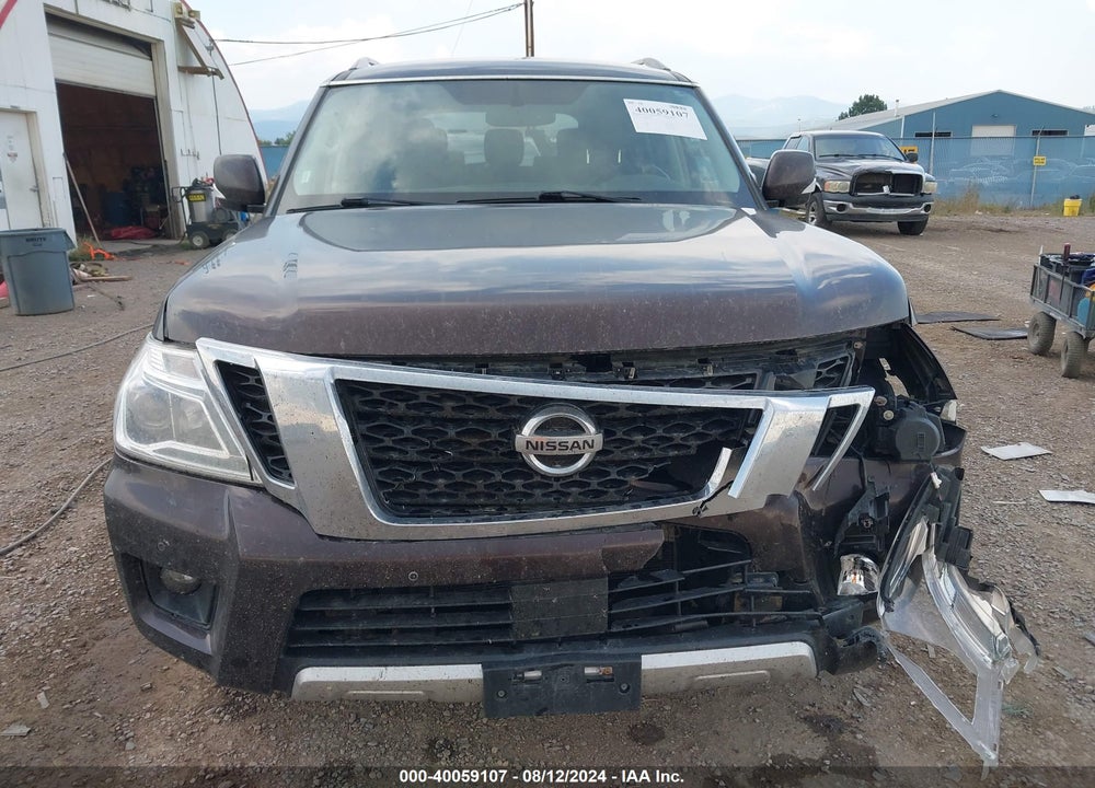 2018 NISSAN ARMADA SV VIN: JN8AY2NC0J9552529