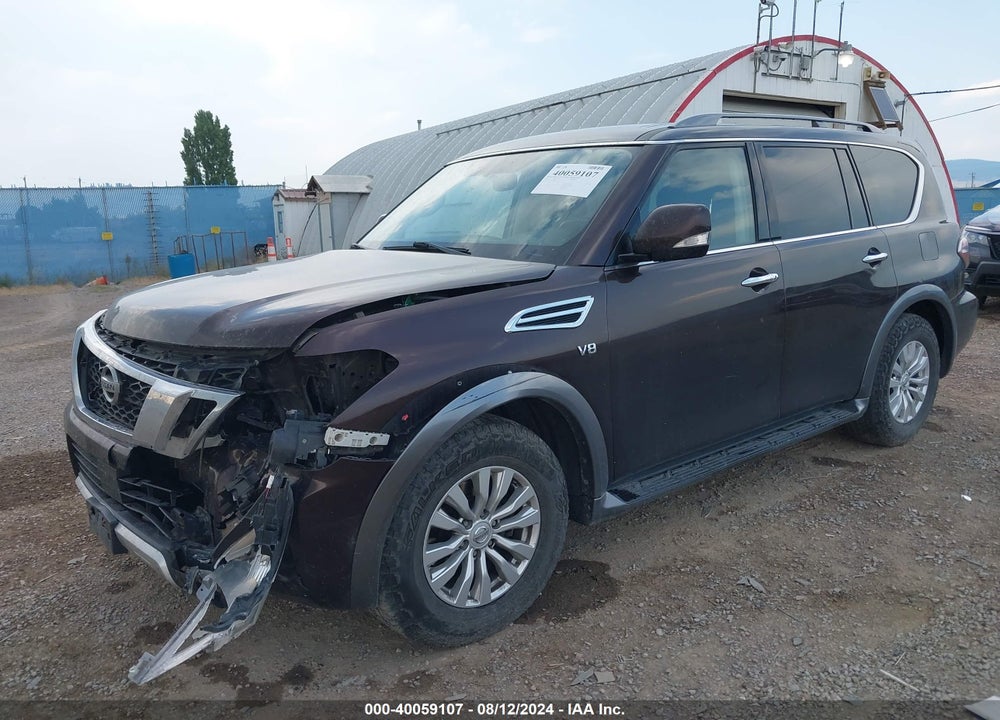 2018 NISSAN ARMADA SV VIN: JN8AY2NC0J9552529