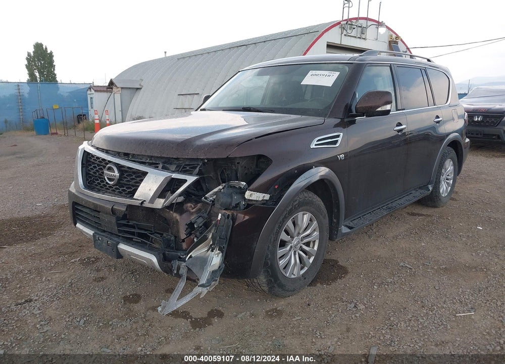 2018 NISSAN ARMADA SV VIN: JN8AY2NC0J9552529