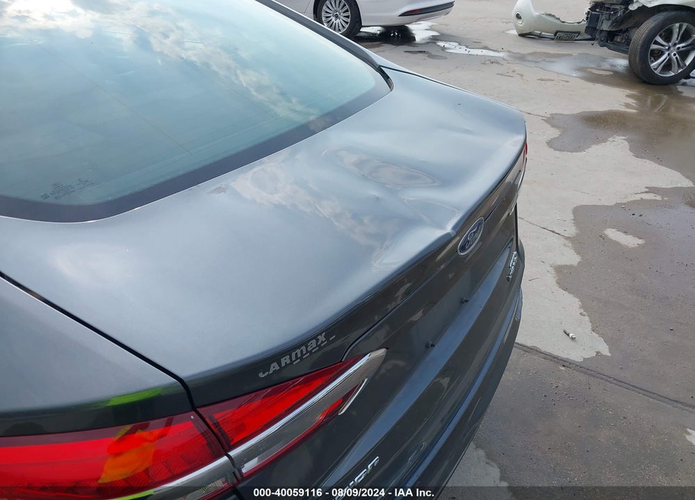 2019 FORD FUSION HYBRID SEL VIN: 3FA6P0MU1KR121079