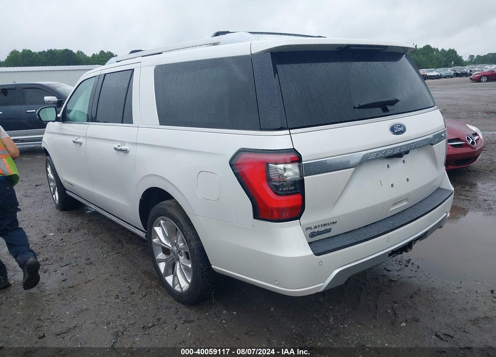 2019 FORD EXPEDITION MAX PLATINUM VIN: 1FMJK1MT2KEA59920