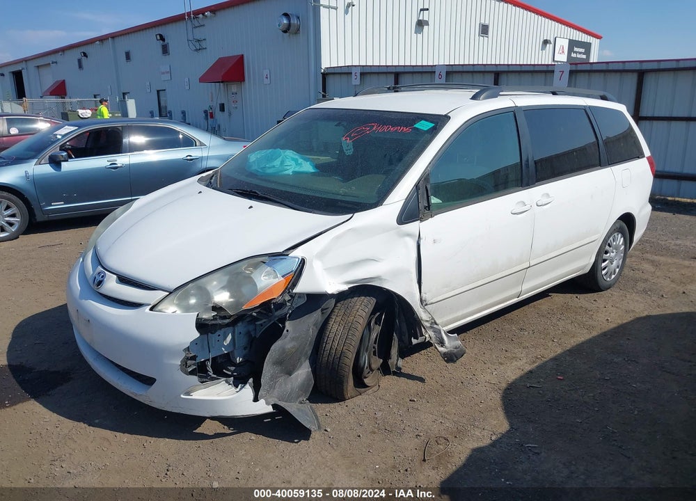 2008 TOYOTA SIENNA LE VIN: 5TDZK23C98S158364
