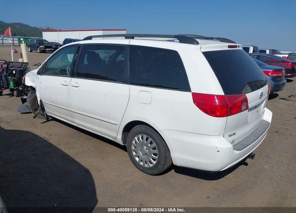 2008 TOYOTA SIENNA LE VIN: 5TDZK23C98S158364