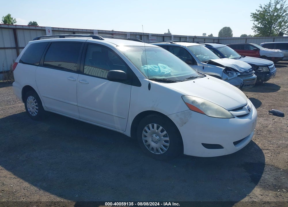 2008 TOYOTA SIENNA LE VIN: 5TDZK23C98S158364